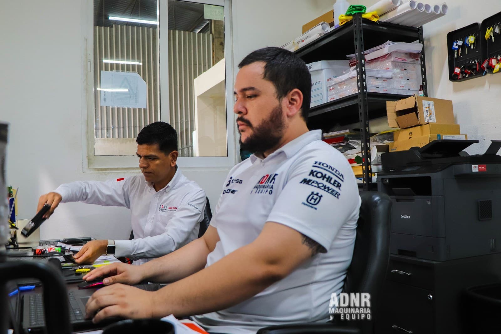 Equipo ADNR en acción